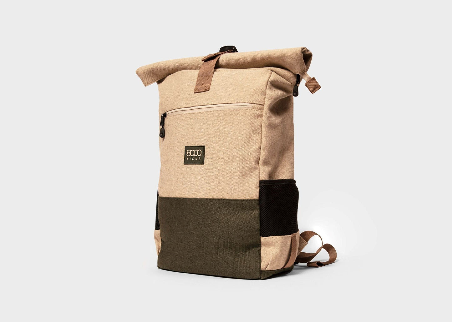 Everyday Rugzak in Beige en Groen
