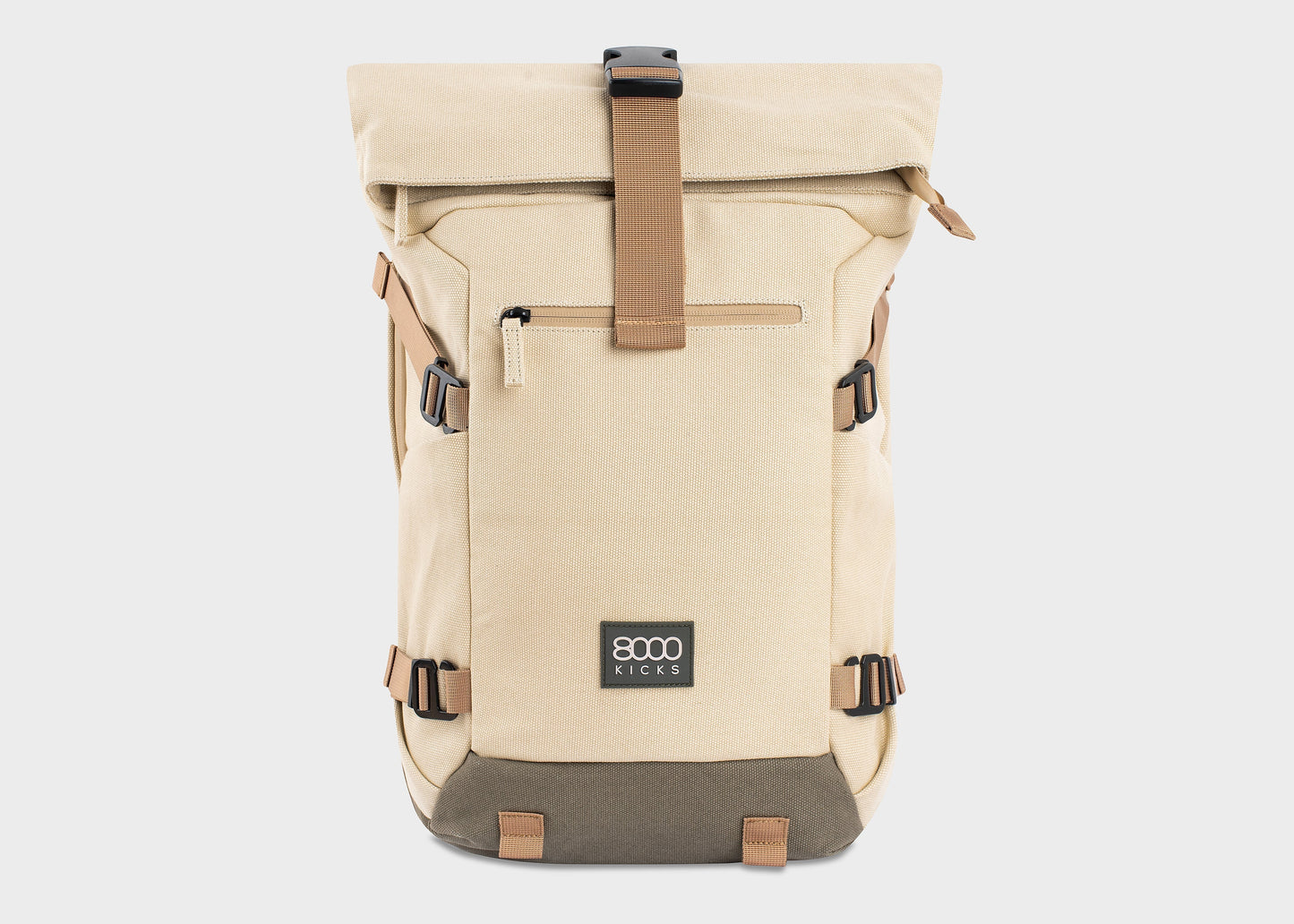 Nomad Rugzak in Beige en Groen
