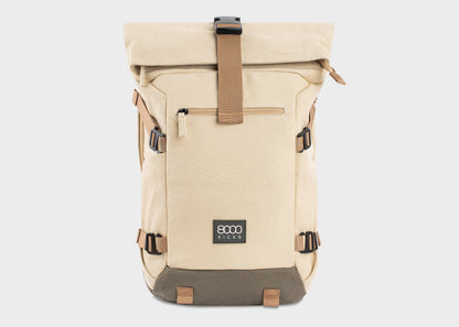 Nomad Rugzak in Beige en Groen